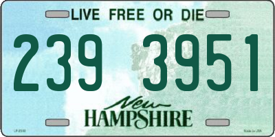 NH license plate 2393951