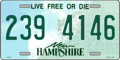 NH license plate 2394146