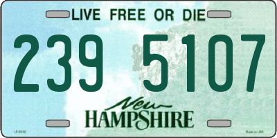 NH license plate 2395107