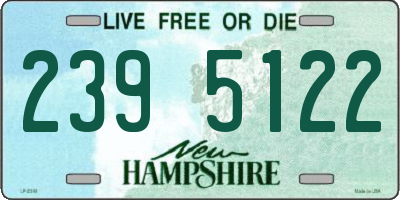 NH license plate 2395122