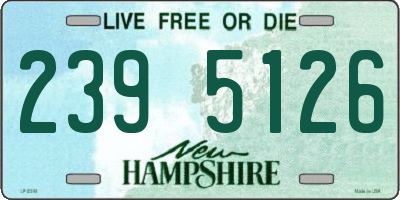 NH license plate 2395126
