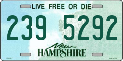 NH license plate 2395292