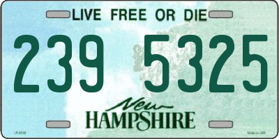NH license plate 2395325