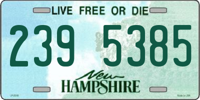 NH license plate 2395385