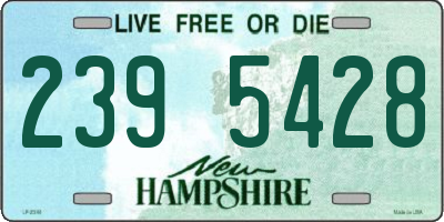 NH license plate 2395428