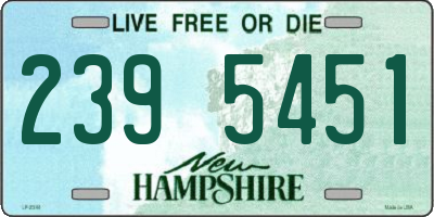NH license plate 2395451
