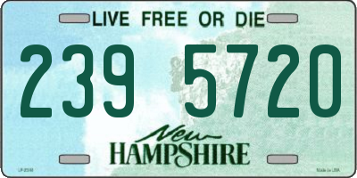 NH license plate 2395720