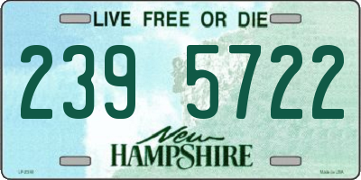 NH license plate 2395722