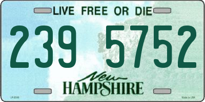 NH license plate 2395752