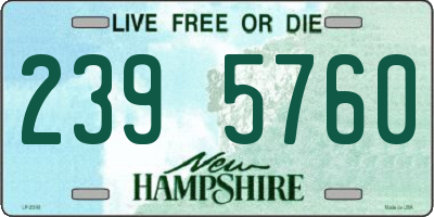 NH license plate 2395760