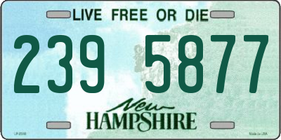 NH license plate 2395877