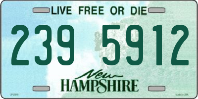 NH license plate 2395912