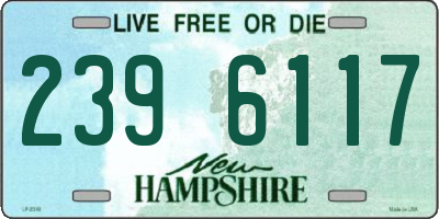 NH license plate 2396117