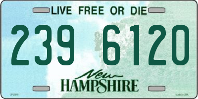 NH license plate 2396120