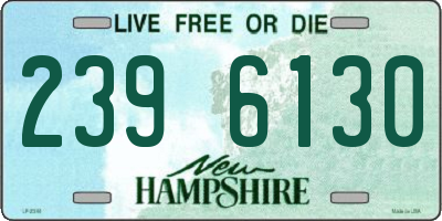 NH license plate 2396130
