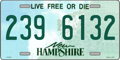 NH license plate 2396132