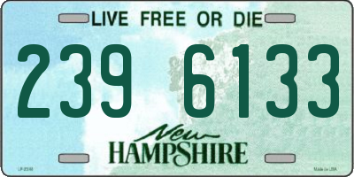 NH license plate 2396133