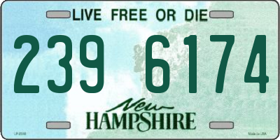 NH license plate 2396174
