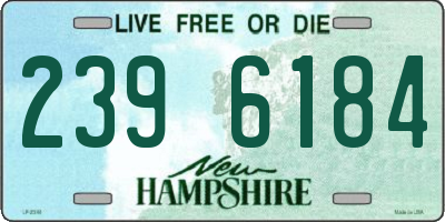 NH license plate 2396184