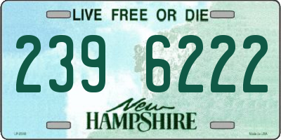 NH license plate 2396222