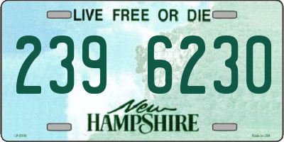 NH license plate 2396230