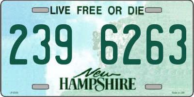 NH license plate 2396263