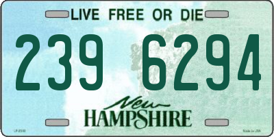 NH license plate 2396294