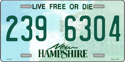 NH license plate 2396304