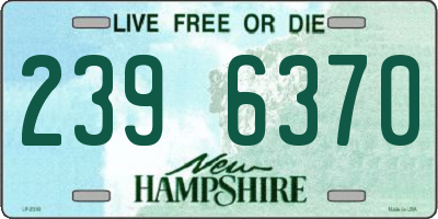 NH license plate 2396370