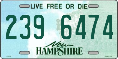 NH license plate 2396474
