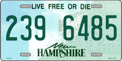 NH license plate 2396485