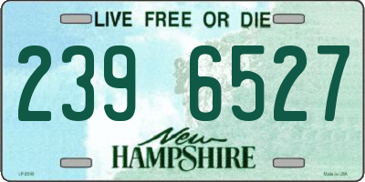NH license plate 2396527