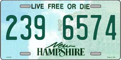 NH license plate 2396574