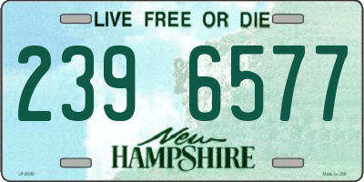 NH license plate 2396577