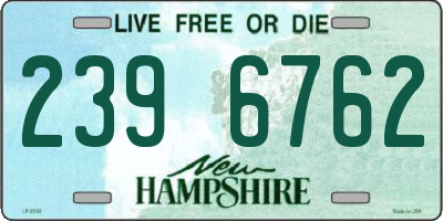 NH license plate 2396762