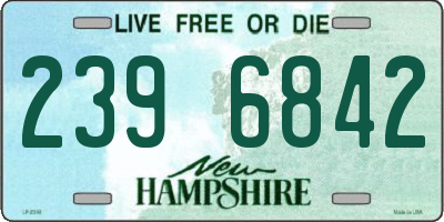 NH license plate 2396842