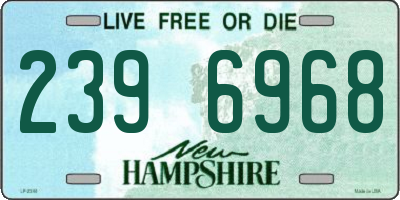 NH license plate 2396968