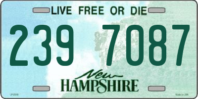 NH license plate 2397087