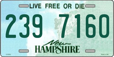 NH license plate 2397160
