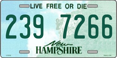 NH license plate 2397266
