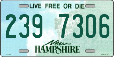 NH license plate 2397306