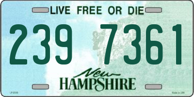 NH license plate 2397361