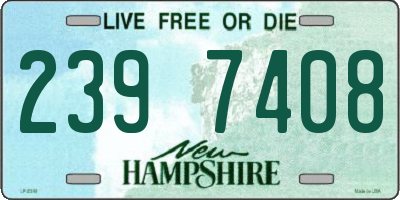 NH license plate 2397408