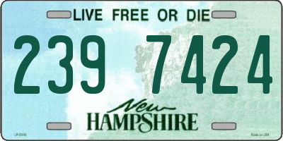 NH license plate 2397424