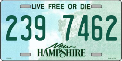 NH license plate 2397462