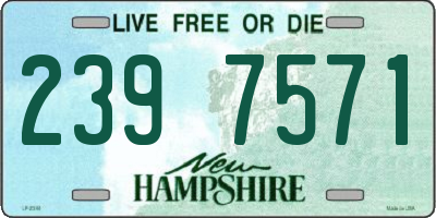 NH license plate 2397571