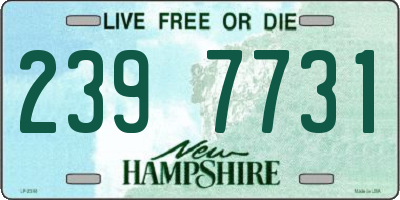 NH license plate 2397731