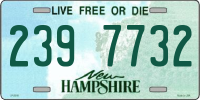 NH license plate 2397732