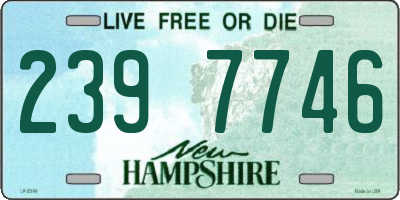 NH license plate 2397746