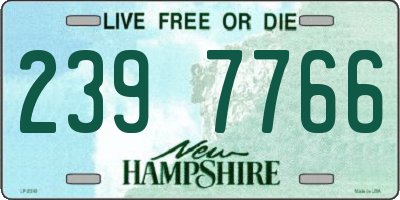 NH license plate 2397766